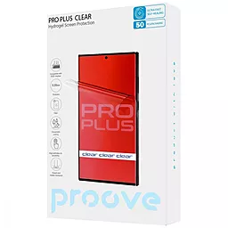 Гидрогелевая пленка Proove Hydrogel Screen Protection PRO PLUS Clear