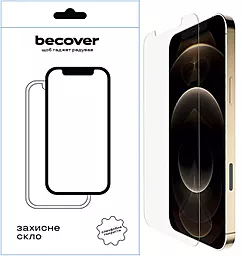 Защитное стекло BeCover для Apple iPhone 13 Pro Max 3D Crystal Clear Glass (709244)