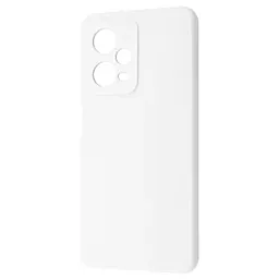 Чехол Wave Full Silicone Cover для Xiaomi Redmi Note 12 Pro 5G White