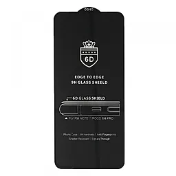 Защитное стекло 1TOUCH  6D EDGE TO EDGE для Xiaomi Redmi Note 11/11S /12S (без упаковки) Black