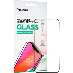 Захисне скло Gelius Full Cover Ultra-Thin 0.25mm для Apple iPhone 13, iPhone 13 Pro Black