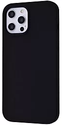 Чехол Wave Full Silicone Cover для Apple iPhone 12 Pro Max Black