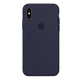 Чехол Silicone Case Full для Apple iPhone XR Midnight Blue