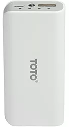 Повербанк TOTO TBG-82 4000 mAh White - фото Повербанк TOTO TBG-82 4000 mAh White