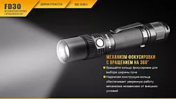Ліхтарик Fenix FD30 з акумулятором - мініатюра 14