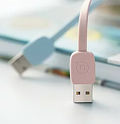Кабель Usams U6 Candy USB-A - Lightning 10w 1.2м cable Pink - мініатюра 2 Кабель Usams U6 Candy USB-A - Lightning 10w 1.2м cable Pink - мініатюра 2