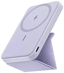 Повербанк Anker 622 Magnetic MagSafe 5000 mAh 12W QC Lilac Purple (A16140V1) - фото Повербанк Anker 622 Magnetic MagSafe 5000 mAh 12W QC Lilac Purple (A16140V1)
