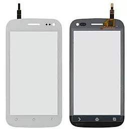 Сенсор (тачскрін) Fly IQ450 Quattro Horizon 2 (original) White - фото Сенсор (тачскрін) Fly IQ450 Quattro Horizon 2 (original) White