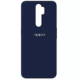 Чохол Epik Silicone Cover My Color Full Protective (A) Oppo A5 2020 Midnight blue