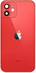 Задняя крышка корпуса Apple iPhone 12 Mini со стеклом камеры Original Red