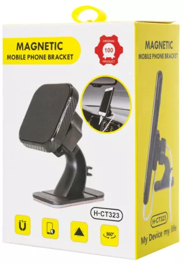Автодержатель магнитный Magnetic CT323 Black - фото 3