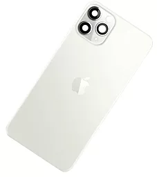 Задня кришка корпусу Apple iPhone 11 Pro  зі склом камери Original Silver - мініатюра 2