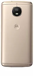 Задняя крышка корпуса Motorola Moto G5S / XT1792 / TX1799-2 / XT1794 со стеклом камеры Original  Fine Gold