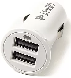 Автомобильное зарядное устройство PowerPlant 2.1a 2xUSB-A ports car charger white (DV00DV5036) - фото Автомобильное зарядное устройство PowerPlant 2.1a 2xUSB-A ports car charger white (DV00DV5036)