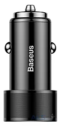 Автомобильное зарядное устройство Baseus Type-C PD + USB QC3.0 2USB 36W Black (CAXLD-A01) - миниатюра 3