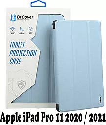 Чохол для планшету BeCover Magnetic для Apple iPad Air 10.9" 2020, 2022, iPad Pro 11" 2018, 2020, 2021, 2022  Light Blue (707546)
