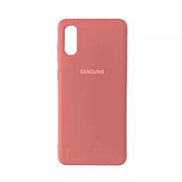 Чохол 1TOUCH Silicone Case Full для Samsung Galaxy A02 Pink
