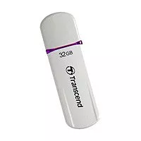 Флешка Transcend JetFlash 620 32Gb (TS32GJF620) White/purple - фото Флешка Transcend JetFlash 620 32Gb (TS32GJF620) White/purple