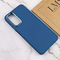 Чехол Epik TPU Bonbon Metal Style для Samsung Galaxy A13 4G Denim Blue - миниатюра 4