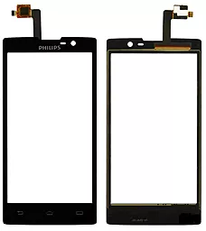 Сенсор (тачскрин) Philips W3500 Black - фото Сенсор (тачскрин) Philips W3500 Black