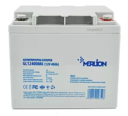 Акумуляторна батарея Merlion 12V 40Ah (GL12400M6)