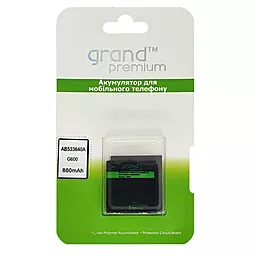 Аккумулятор Samsung G600 / AB533640A (880 mAh) Grand Premium