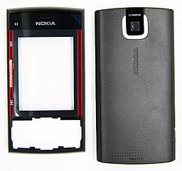 Корпус Nokia X3-00 Black