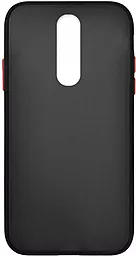 Чехол 1TOUCH Gingle Matte Xiaomi Redmi 8 Black/Red