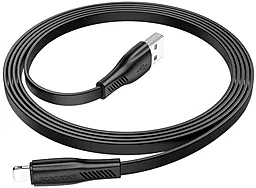 Кабель Borofone BX85 Auspicious USB-A - Lightning 12w 2.4a 1м cable Black - миниатюра 4 Кабель Borofone BX85 Auspicious USB-A - Lightning 12w 2.4a 1м cable Black - миниатюра 4
