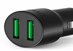 Автомобильное зарядное устройство с быстрой зарядкой Tronsmart CC2TF/2 USB 36w Qualcoom Quick Charge Black - миниатюра 4