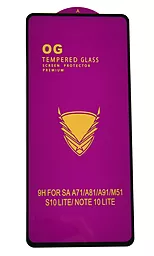 Защитное стекло OG для Samsung Galaxy A71/Galaxy A80/Galaxy M51/Galaxy M62/Galaxy F62/Galaxy S10 Lite/Galaxy Note10 Lite Black (тех. упаковка) - фото Защитное стекло OG для Samsung Galaxy A71/Galaxy A80/Galaxy M51/Galaxy M62/Galaxy F62/Galaxy S10 Lite/Galaxy Note10 Lite Black (тех. упаковка)