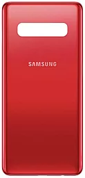 Задняя крышка корпуса Samsung Galaxy S10 G973F Cardinal Red