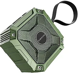 Колонки акустичні Borofone BP6 Kody sports Army Green - фото Колонки акустичні Borofone BP6 Kody sports Army Green