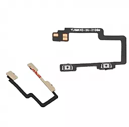 Шлейф Xiaomi Poco F3 / Mi 11i / Redmi K40, с кнопками регулировки громкости - фото Шлейф Xiaomi Poco F3 / Mi 11i / Redmi K40, с кнопками регулировки громкости
