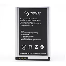 Аккумулятор Sigma mobile Comfort 50 Mini 5 ANFIL (800 mAh) 12 мес. гарантии