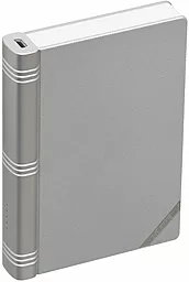 Повербанк Remax Jumbook RPP-85 10000 mah Silver - фото Повербанк Remax Jumbook RPP-85 10000 mah Silver