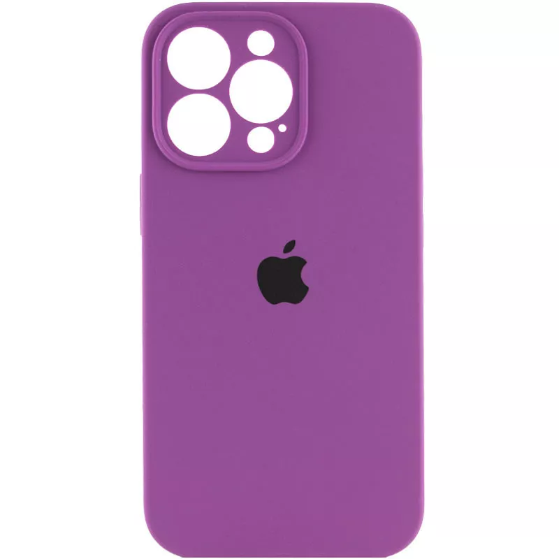 Чохол Silicone Case Full Camera для Apple iPhone 14 Pro Max  Grape - фото 1