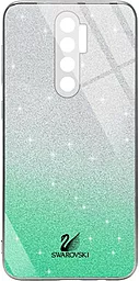 Чохол Epik Swarovski Full Camera Xiaomi Redmi 9 Turquoise