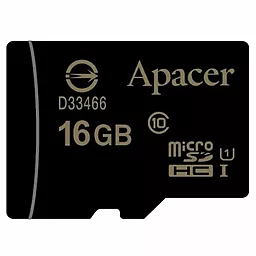 Карта памяти Apacer microSDHC 16GB Class 10 UHS-1 U1 (AP16GMCSH10U1-RA) - фото Карта памяти Apacer microSDHC 16GB Class 10 UHS-1 U1 (AP16GMCSH10U1-RA)