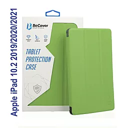 Чехол для планшета BeCover Soft Edge с креплением Apple Pencil для Apple iPad 10.2" 7 (2019), 8 (2020), 9 (2021) Green (706812) - фото Чехол для планшета BeCover Soft Edge с креплением Apple Pencil для Apple iPad 10.2" 7 (2019), 8 (2020), 9 (2021) Green (706812)