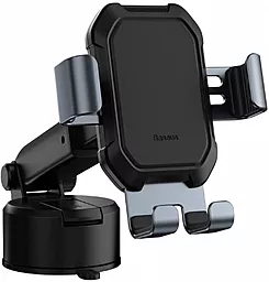 Тримач з автозатисканням Baseus Tank Gravity Black (SUYL-TK0S) - фото Тримач з автозатисканням Baseus Tank Gravity Black (SUYL-TK0S)