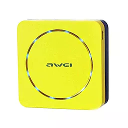 Повербанк Awei Power Bank P88k 6000 mAh Black yellow - фото Повербанк Awei Power Bank P88k 6000 mAh Black yellow