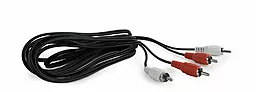 Аудіо кабель Cablexpert 2xRCA M/M Cable 5 м black (CCA-2R2R-5M) - мініатюра 2 Аудіо кабель Cablexpert 2xRCA M/M Cable 5 м black (CCA-2R2R-5M) - мініатюра 2