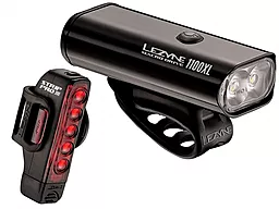 Комплект велофонарей Lezyne Macro Drive 1100XL / Strip Drive PRO - фото Комплект велофонарей Lezyne Macro Drive 1100XL / Strip Drive PRO
