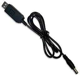 USB Кабель EasyLife USB-A - DC 5.5x3.5mm 0.5A с преобразователем 5V -> 12V