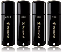 Флешка Transcend JetFlash 350 4Gb (TS4GJF350) Black - фото Флешка Transcend JetFlash 350 4Gb (TS4GJF350) Black