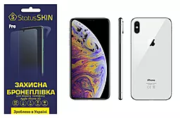 Защитная пленка StatusSKIN Pro Apple iPhone XS Clear - фото Защитная пленка StatusSKIN Pro Apple iPhone XS Clear