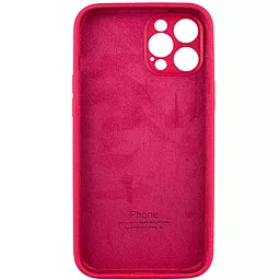 Чехол Silicone Case Full Camera для Apple iPhone 12 Pro Max Rose Red - миниатюра 2 Чехол Silicone Case Full Camera для Apple iPhone 12 Pro Max Rose Red - миниатюра 2