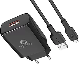 Сетевое зарядное устройство Ridea RW-11211 Element 2.1a home charger + USB-C cable Black - фото Сетевое зарядное устройство Ridea RW-11211 Element 2.1a home charger + USB-C cable Black