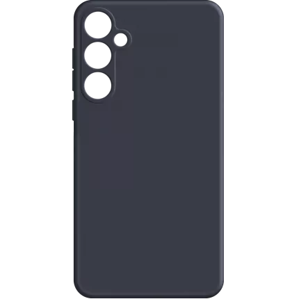 Чехол MAKE Silicone для Samsung Galaxy A35  Black (MCL-SA35BK) - фото 1